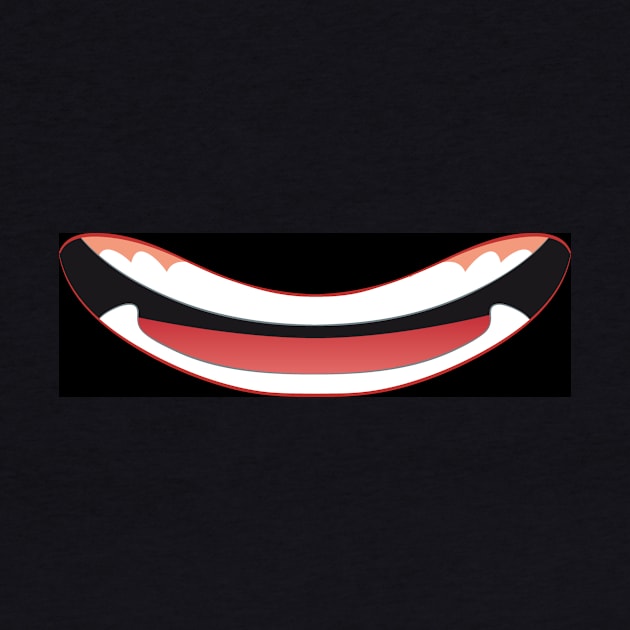 Comic mouth teeth funny design gift by star trek fanart and more